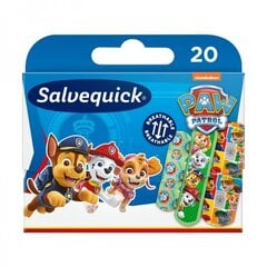 SALVEQUICK plāksteri bērniem Paw Patrol 20gab. цена и информация | Аптечки | kaup24.ee