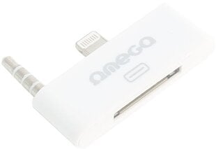 Omega адаптер 30pin -  Lightning (42035) цена и информация | Адаптеры и USB-hub | kaup24.ee