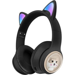 Bluetooth CAT Earphone Наушники с ушками котика LED цена и информация | Наушники | kaup24.ee