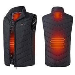 Soojendusega unisex vest цена и информация | Мужские жилетки | kaup24.ee