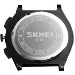 SKMEI 9157BK 9157BK цена и информация | Мужские часы | kaup24.ee