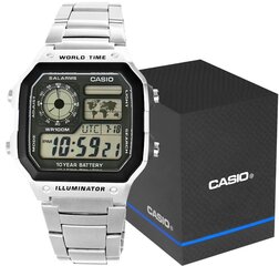 Käekell meestele Casio AE-1200WHD-1AVEEF VVA5601 hind ja info | Meeste käekellad | kaup24.ee