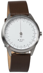 Мужчина Кварц 24-часовые часы с одной стрелкой MAST Milano A24-SL403M.WH.14I - цена и информация | Мужские часы | kaup24.ee