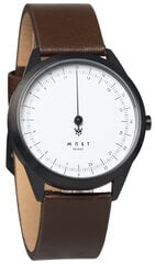 Мужчина Кварц 24-часовые часы с одной стрелкой MAST Milano A24-BK402M.WH.14I - цена и информация | Мужские часы | kaup24.ee
