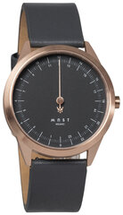 Мужчина Кварц 24-часовые часы с одной стрелкой MAST Milano A24-RG404M.BK.15I - цена и информация | Мужские часы | kaup24.ee