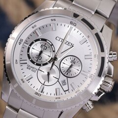 Käekell meestele Citizen Chronograph AN8200-50A цена и информация | Мужские часы | kaup24.ee