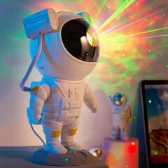3D projektor Astronaut цена и информация | Гудки для вечеринки Clown Face (4шт.) | kaup24.ee