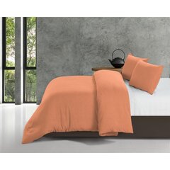 Комплект постельного белья Bamboo Touch 200x220см, пастельно-оранжевый, мягкая микрофибра цена и информация | Комплекты постельного белья | kaup24.ee