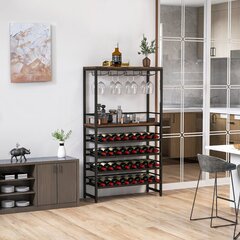Costway multifunktsionaalne veiniriiul, 32 pudelile hind ja info | Köögitarbed | kaup24.ee
