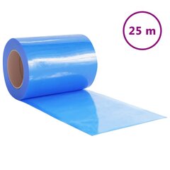 vidaXL uksekardin, sinine, 300 mm x 2,6 mm 25 m, PVC цена и информация | Дверные петли и другие принадлежности | kaup24.ee