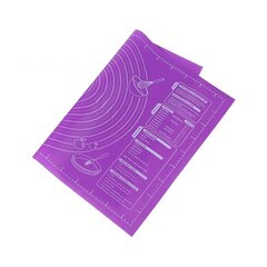 Силиконовый коврик для выпечки, фиолетовый цена и информация | Формы, посуда для выпечки | kaup24.ee
