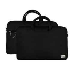 Wonder Briefcase Laptop 13-14 inches black POK042620 цена и информация | Рюкзаки, сумки, чехлы для компьютеров | kaup24.ee