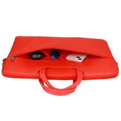 Wonder Briefcase Laptop 13-14 inches red POK042621 цена и информация | Рюкзаки, сумки, чехлы для компьютеров | kaup24.ee