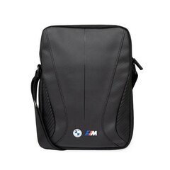 Torba BMW BMTB10SPCTFK Tablet 10" czarny|black Carbon&Leather BMTB10SPCTFK цена и информация | Рюкзаки, сумки, чехлы для компьютеров | kaup24.ee