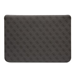 Guess PU 4G Printed Stripes Computer Sleeve 13|14" Black цена и информация | Рюкзаки, сумки, чехлы для компьютеров | kaup24.ee