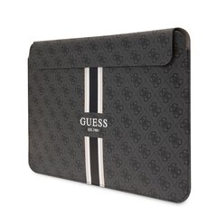 Guess PU 4G Printed Stripes Computer Sleeve 13|14" Black цена и информация | Рюкзаки, сумки, чехлы для компьютеров | kaup24.ee