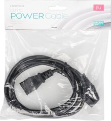 Omega кабель питания EU PC 1.5м (43661) цена и информация | Кабели и провода | kaup24.ee
