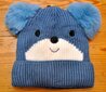 Müts lastele Moraj Teddy Bear, sinine цена и информация | Imikute mütsid, sallid, kindad | kaup24.ee