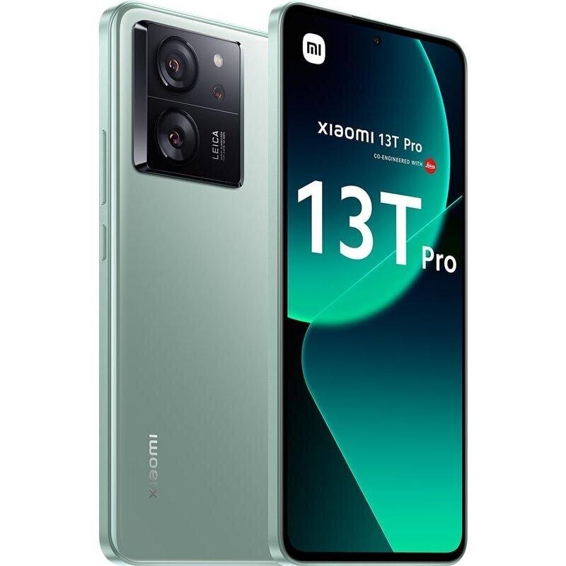 Xiaomi 13T Pro 5G 12/512GB Meadow Green цена и информация | Telefonid | kaup24.ee