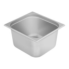 Nõude terasest gastronoomiline konteiner GN2/3 sügavus 200 mm цена и информация | Посуда для хранения еды | kaup24.ee