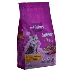 Kuivtoit kassidele Whiskas Junior kanaga, 1,4 kg цена и информация | Сухой корм для кошек | kaup24.ee