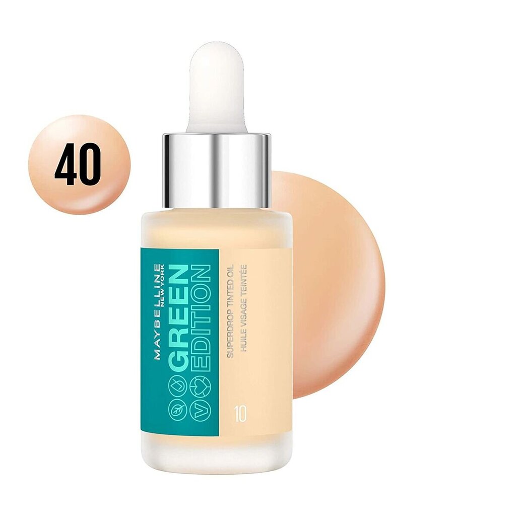 Jumestukreem Maybelline Green Edition nr 40, 20 ml цена и информация | Jumestuskreemid, puudrid | kaup24.ee