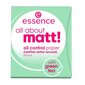 Rasu imavad lehed Essence all about matt! oil control paper, 50 tk hind ja info | Jumestuskreemid, puudrid | kaup24.ee