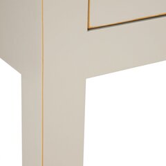 Мебель для прихожей с ящиками ORIENTAL CHIC 100 x 28,5 x 75 cm Бежевый DMF цена и информация | Шкафчики в гостиную | kaup24.ee