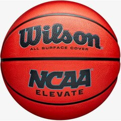 Баскетбольные мячи WILSON NCAA ELEVATE BSKT ORANGE / BLACK R. 7 цена и информация | Баскетбольные мячи | kaup24.ee