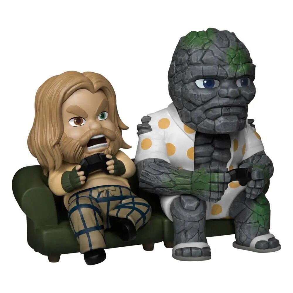 Kuju Marvel Avengers Endgame Thor & Korg, 7cm цена и информация | Poiste mänguasjad | kaup24.ee