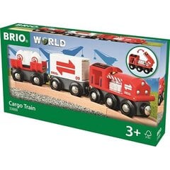 Детский грузовой поезд Brio World цена и информация | Развивающий мелкую моторику - кинетический песок KeyCraft NV215 (80 г) детям от 3+ лет, бежевый | kaup24.ee