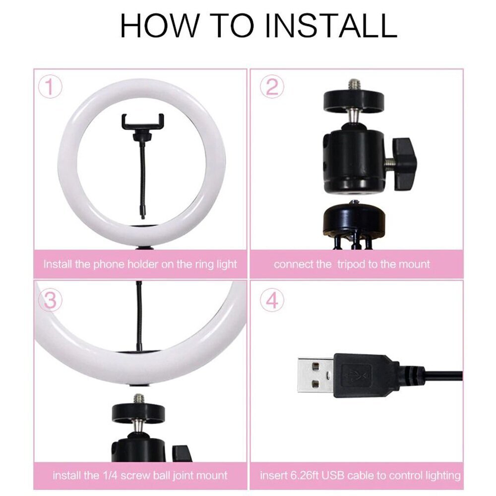 Ring Tripod hind ja info | Fotovalgustuse seadmed | kaup24.ee