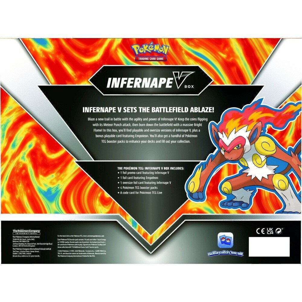 Lauamäng Pokemon TCG Infernape V Box, EN цена и информация | Lauamängud ja mõistatused | kaup24.ee