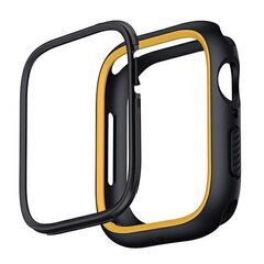 UNIQ etui Moduo Apple Watch Series  4|5|6|7|8|SE 40|41mm czarny-musztardowy|midnight-mustard цена и информация | Аксессуары для смарт-часов и браслетов | kaup24.ee