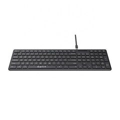 Havit KB252 цена и информация | Клавиатура с игровой мышью 3GO COMBODRILEW2 USB ES | kaup24.ee