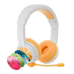 BuddyPhones kids headphones wireless School+ (Yellow) цена и информация | Наушники | kaup24.ee