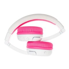 BuddyPhones kids headphones wireless School+ (Pink) цена и информация | Наушники | kaup24.ee