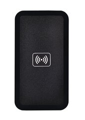 Wireless Induction Charger QI Universal - SLIM Type 02 BLACK (min. 2A) цена и информация | Зарядные устройства для телефонов | kaup24.ee