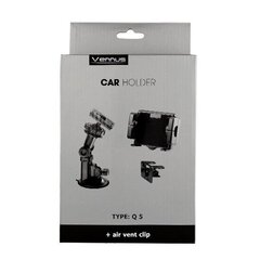 Car Holder VENNUS - Q 5 - (DVD|TABLET) |air vent and windshield mount| цена и информация | Держатели для телефонов | kaup24.ee