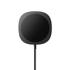 Wireless Induction Charger QI Universal Fast Charge magnetic - C04 with stand 15W Black (min.2A) цена и информация | Зарядные устройства для телефонов | kaup24.ee