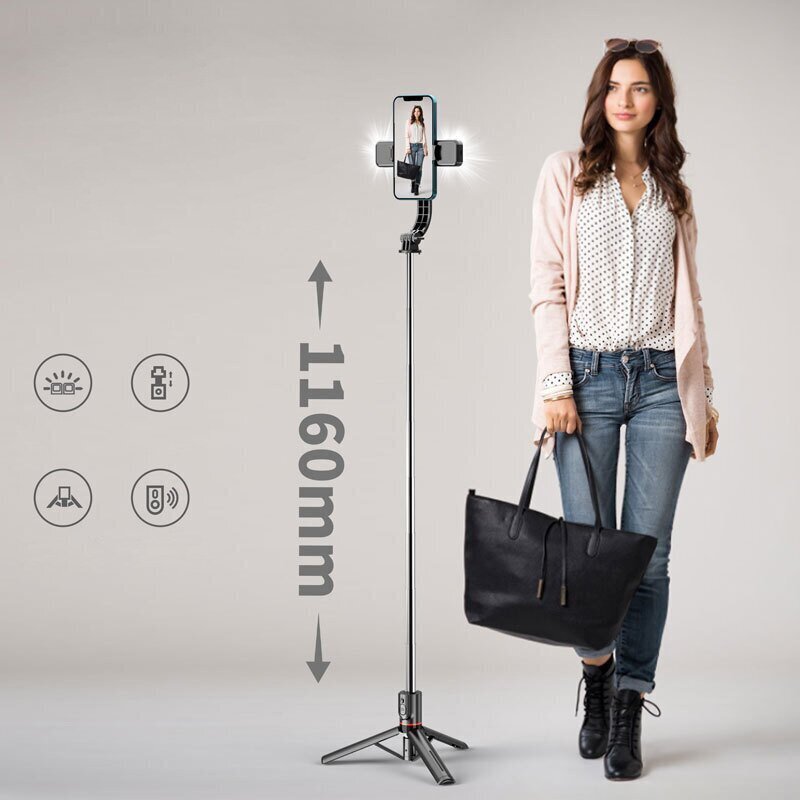 OEM Selfie Stick L13D цена и информация | Selfie sticks | kaup24.ee