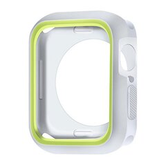 Case for Apple Watch 45mm Silicone grey-green цена и информация | Аксессуары для смарт-часов и браслетов | kaup24.ee