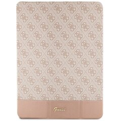 Guess GUFCP12PS4SGP iPad Pro 12.9" różowy|pink 4G Stripe Allover цена и информация | Чехлы для планшетов и электронных книг | kaup24.ee