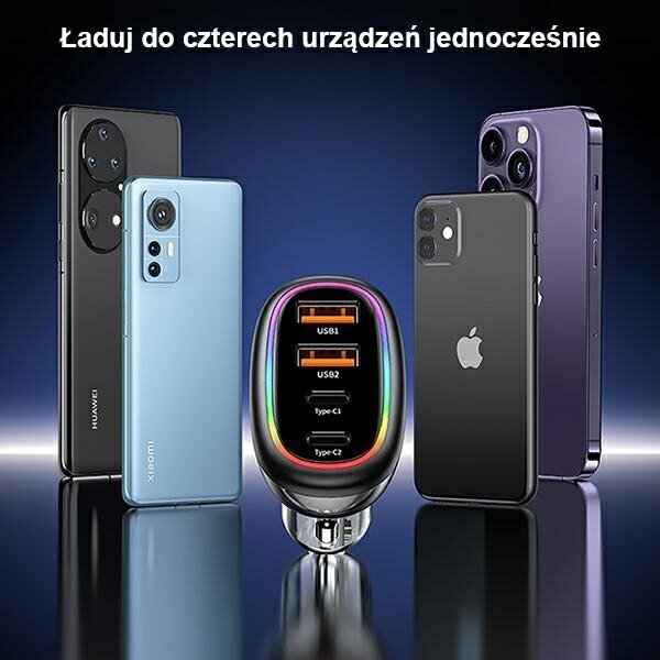 Usams CC169CC02 цена и информация | Mobiiltelefonide laadijad | kaup24.ee