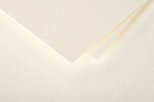 Декоративный конверт Pollen, Clairefontaine, 75x100мм, 120гр, глянцевый, кремовый сп. цена и информация | Конверты, открытки | kaup24.ee