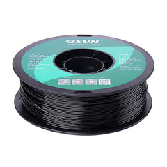 eSUN 3D filament PETG 1kg Black цена и информация | Смарттехника и аксессуары | kaup24.ee