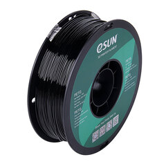 eSUN 3D filament PETG 1kg Black цена и информация | Смарттехника и аксессуары | kaup24.ee