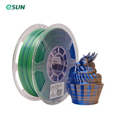 eSUN 3D filament ePLA-Silk Mystic 1kg Blue Orange Green цена и информация | Смарттехника и аксессуары | kaup24.ee