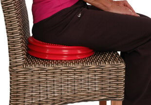Балансировочная подушка для равновесия Mambo Max SensAir, с насосом, красная цена и информация | Балансировочные подушки | kaup24.ee