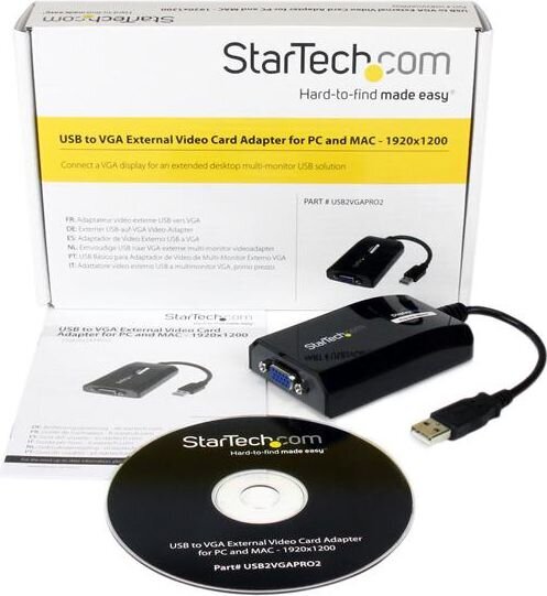 StarTech USB2VGAPRO2 цена и информация | USB jagajad, adapterid | kaup24.ee